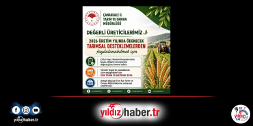 Çanakkale’de Tarımsal Destekleme ve B-Reçete İçin Ürün Değişikliği Son Tarihi Açıklandı!