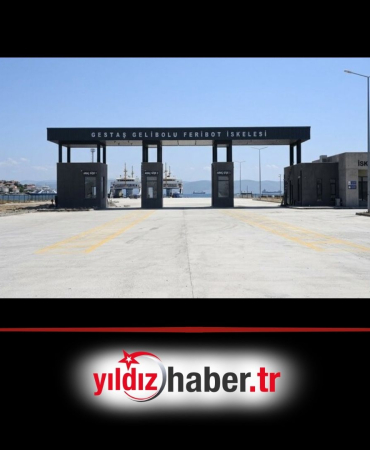 Gelibolu Yeni Feribot İskelesi Açılışı 6 Haziran'da