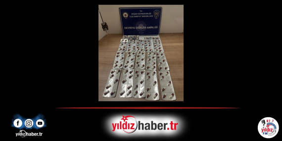 Keşan’da Şüpheli Şahıstan 115 Adet Sentetik Ecza Yakalandı Gözaltına Alınan Şüpheli Tutuklandı