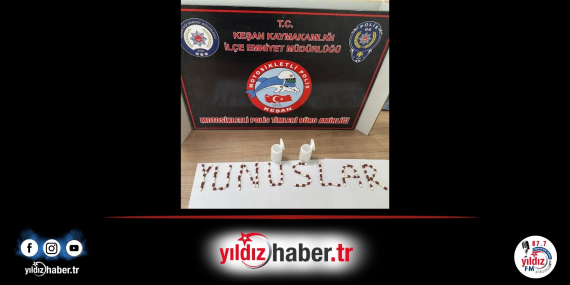 Keşan'da Şüpheli Şahıstan Uyuşturucu Madde Çıktı