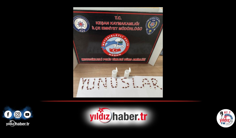 Keşan’da Şüpheli Şahıstan Uyuşturucu Madde Çıktı