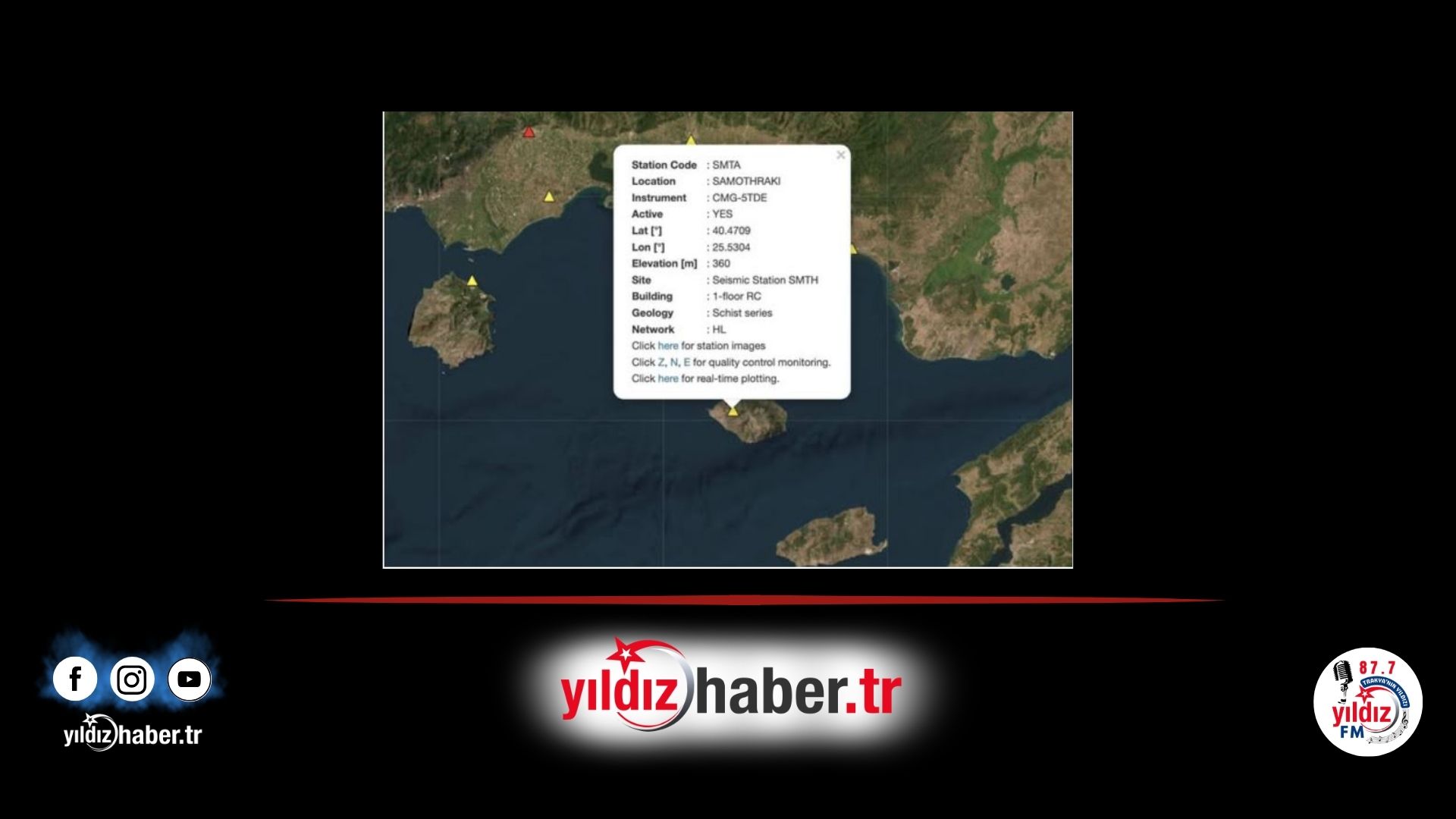 Semadirek Adası Sismoloji İstasyonu Yeniden Tam Kapasiteyle Çalışmaya Başladı