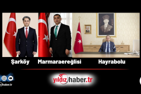 Tekirdağ’da Mülki İdare Amirleri Değişti Şarköy, Marmaraereğlisi ve Hayrabolu’ya Yeni Kaymakamlar