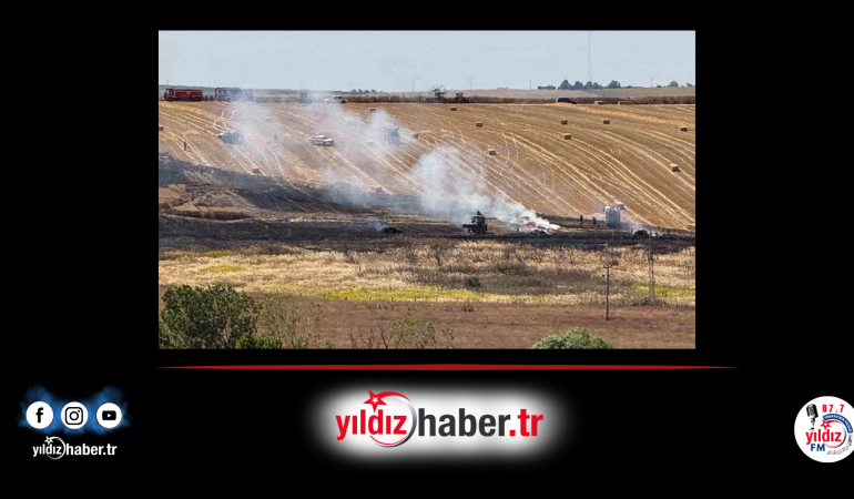 Tekirdağ’da Yangın Önlemi: Balya Bağlama ve Tamburlu Ot Biçimi 15 Gün Süreyle Yasaklandı