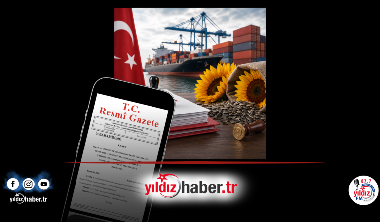 Resmî Gazete’de Yayımlandı: Ayçiçeği İthalatında Yeni Tarife Kontenjanı Kararı