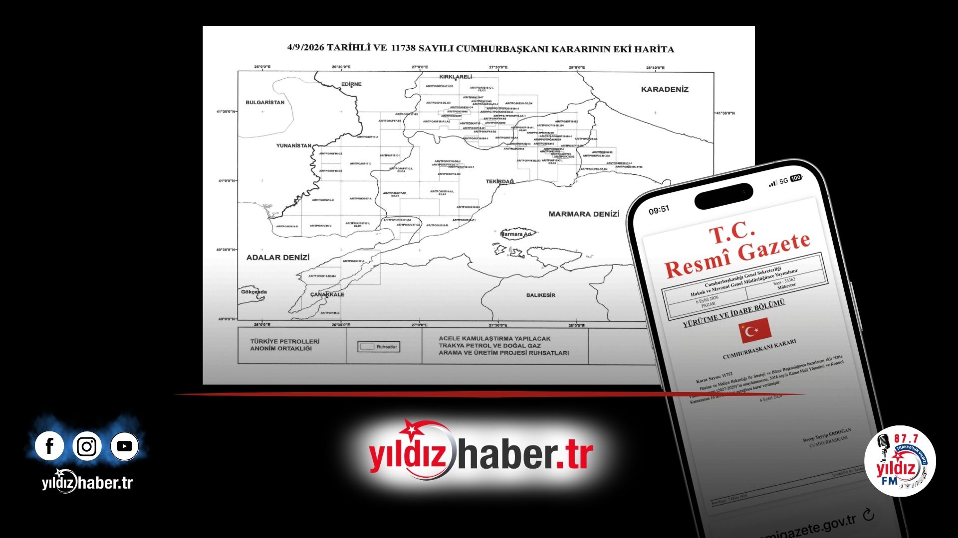Trakya’da Petrol ve Doğal Gaz İçin Flaş Karar Resmi Gazete’de Acele Kamulaştırma Kararı Yayımlandı!